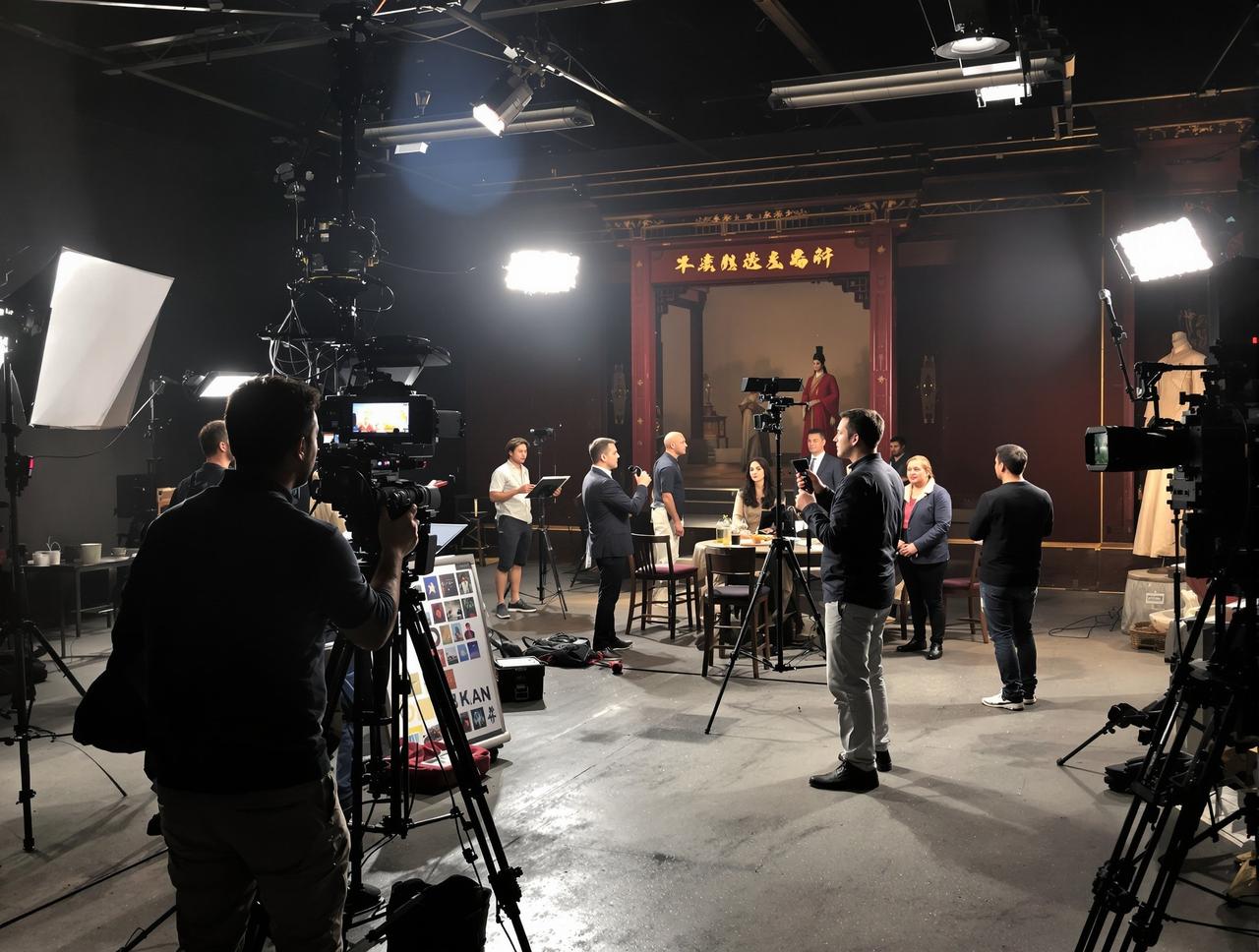 肉视频制作现场